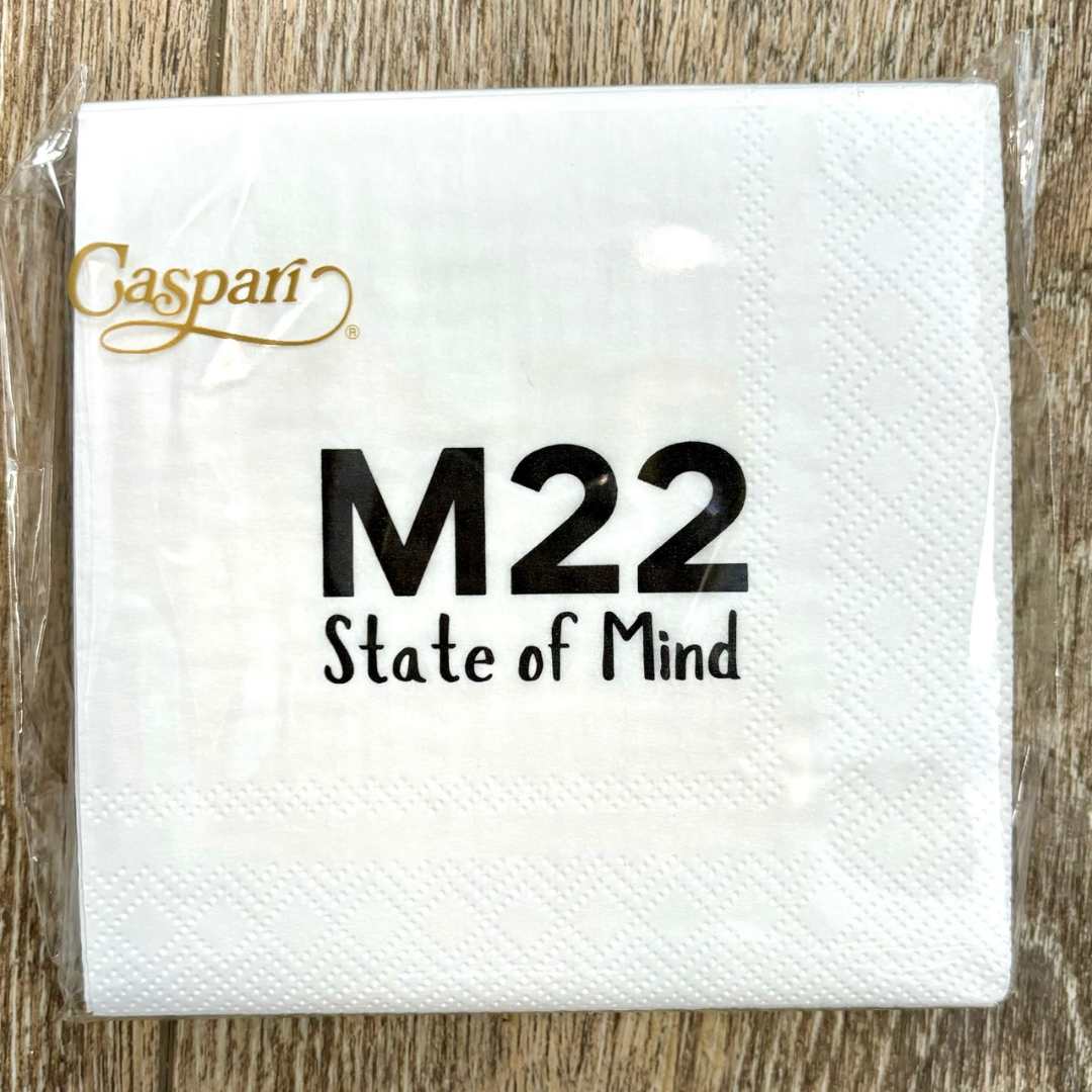 M22 State of Mind Beverage Napkin
