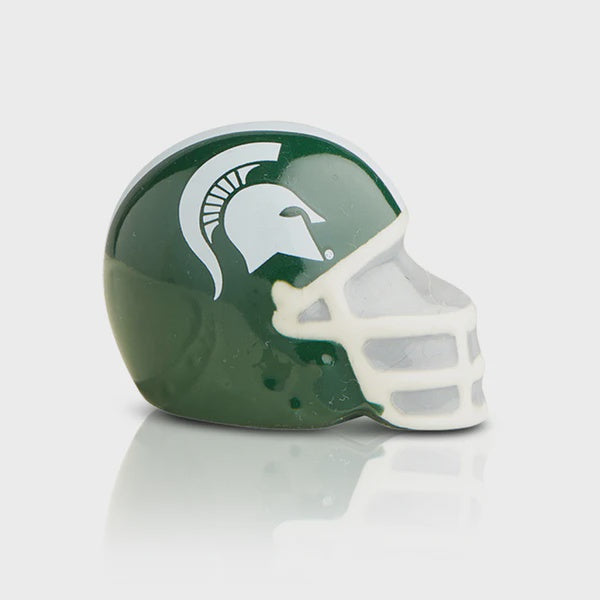 Nora Fleming Mini Michigan State Helmet