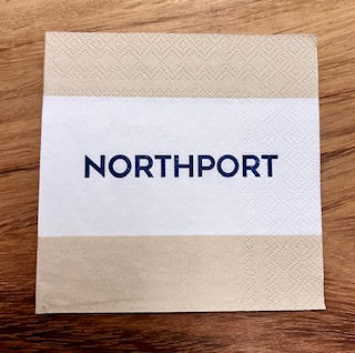 Northport Beverage Napkin