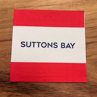 Suttons Bay Beverage Napkins
