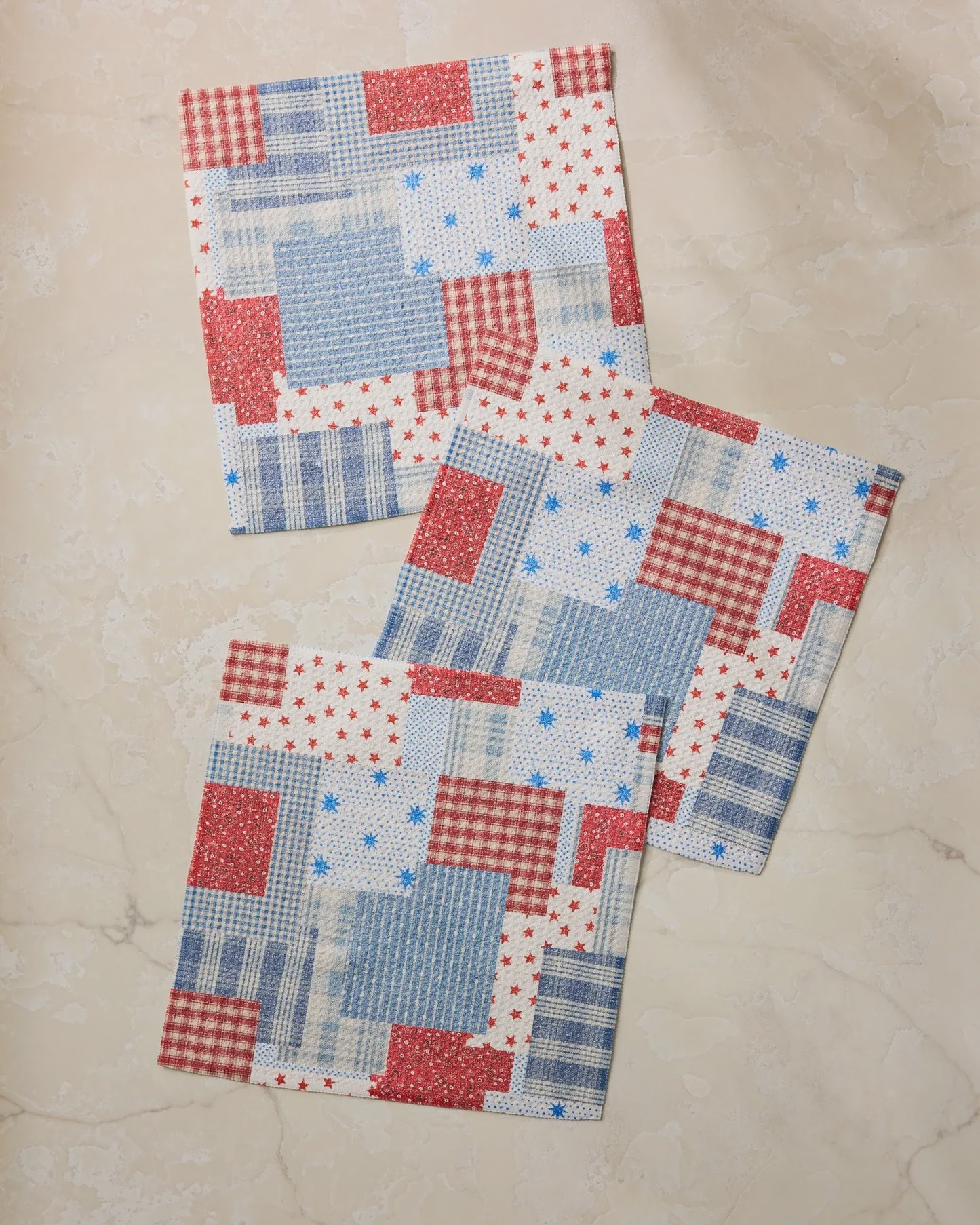 Dishcloth Stars and Stitches