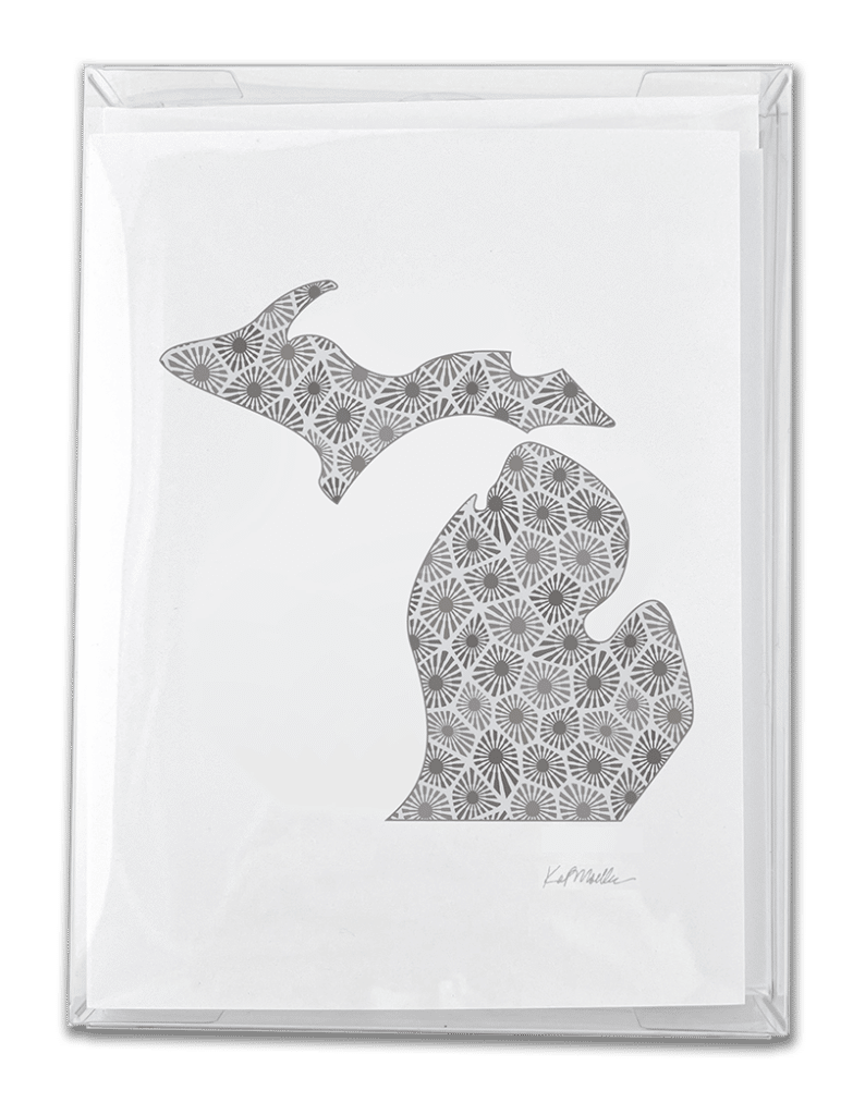 Note Cards - Michigan Petoskey Stone