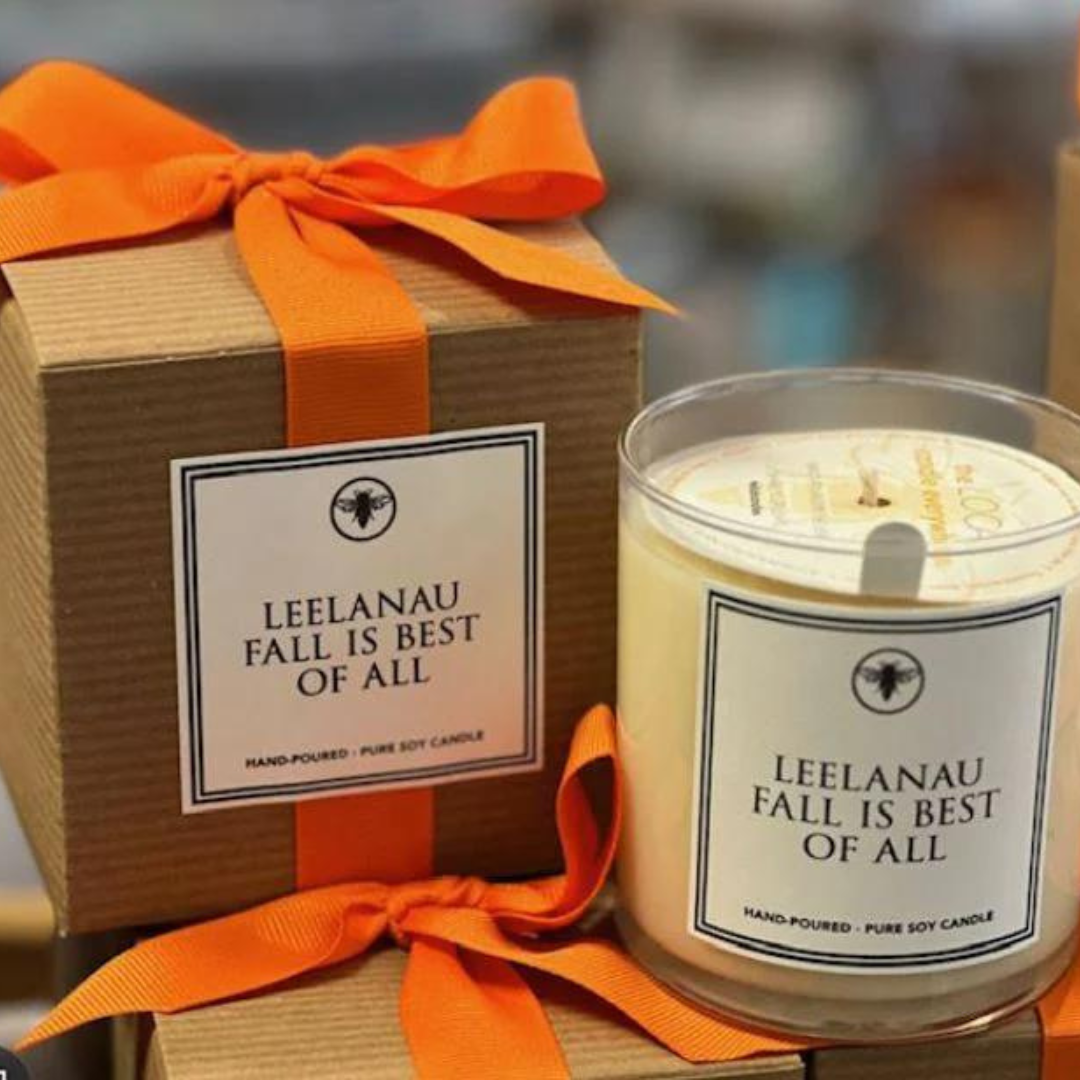Leelanau Fall is Best of All Candle