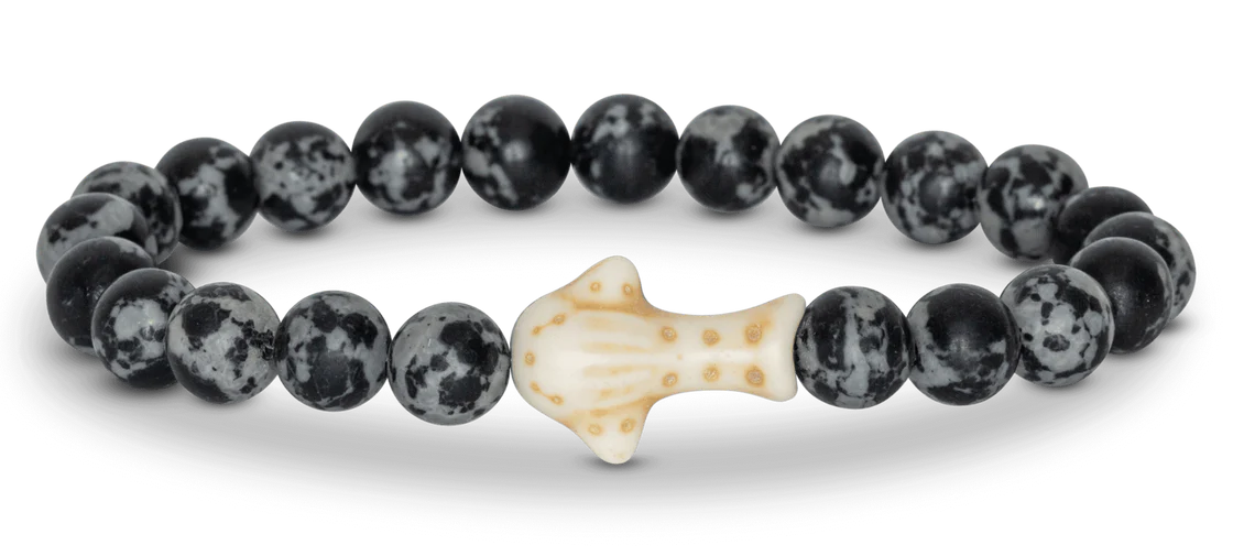 Fahlo Bracelet - Whale Shark Ocelli Stone