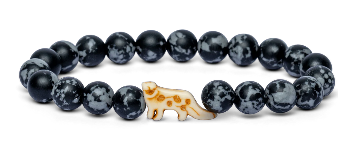 Fahlo Bracelet - Snow Leopard Papillae Stone