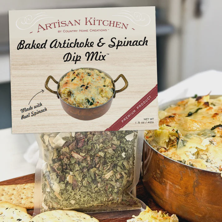 Country Home Dip Mix Artisan Artichoke & Spinach Dip