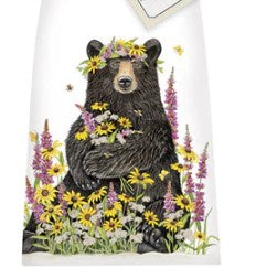 Mary Lake Thompson Wildflower Dishtowel