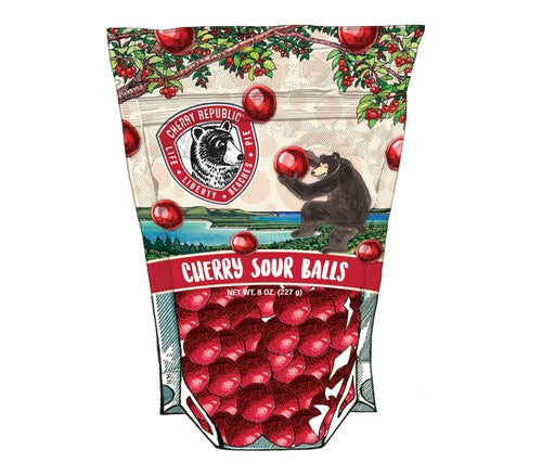 Cherry Republic Sour Balls 8oz