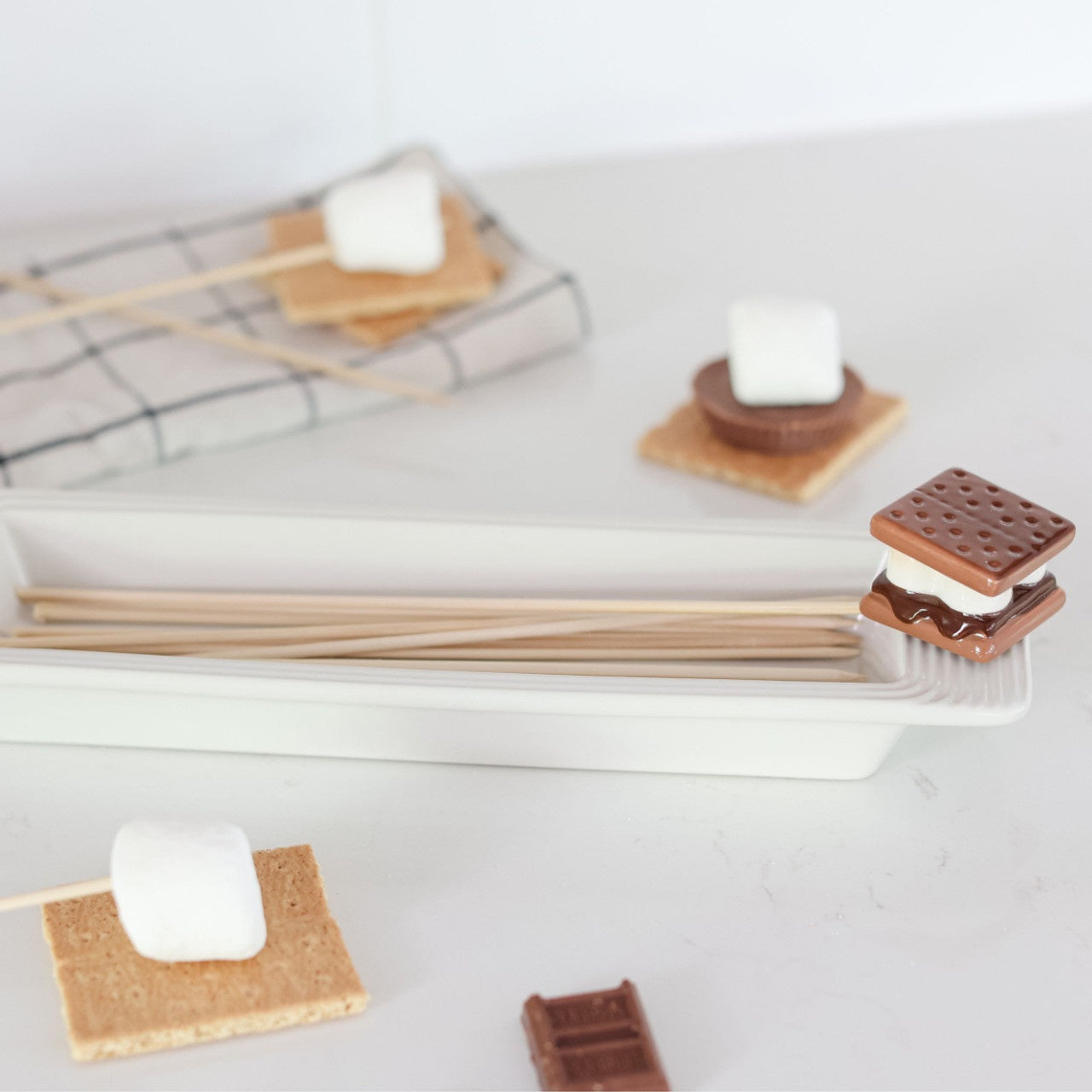 Nora Fleming Stripes Cracker Tray