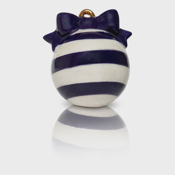 Nora Fleming Mini Blue/White Ornament Deck Halls