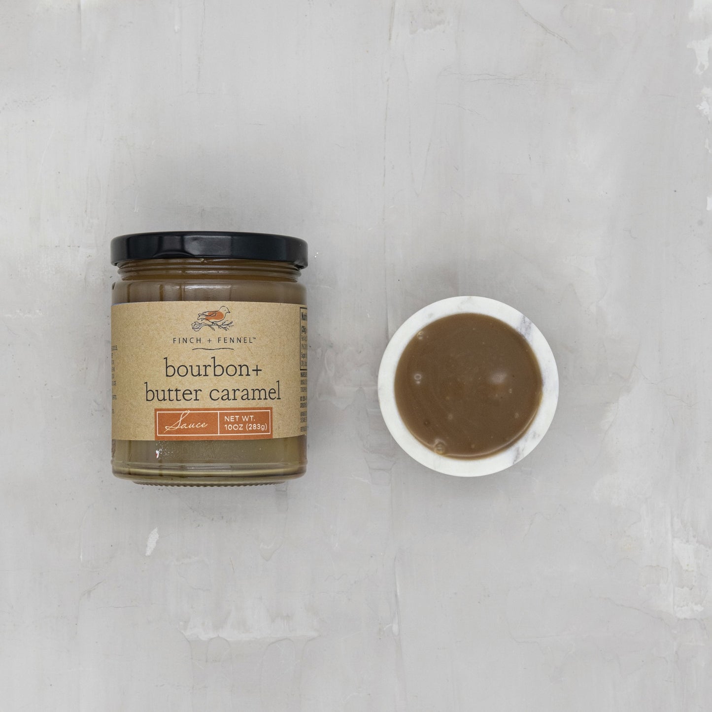 Finch & Fennel Bourbon Butter Carmel Sauce