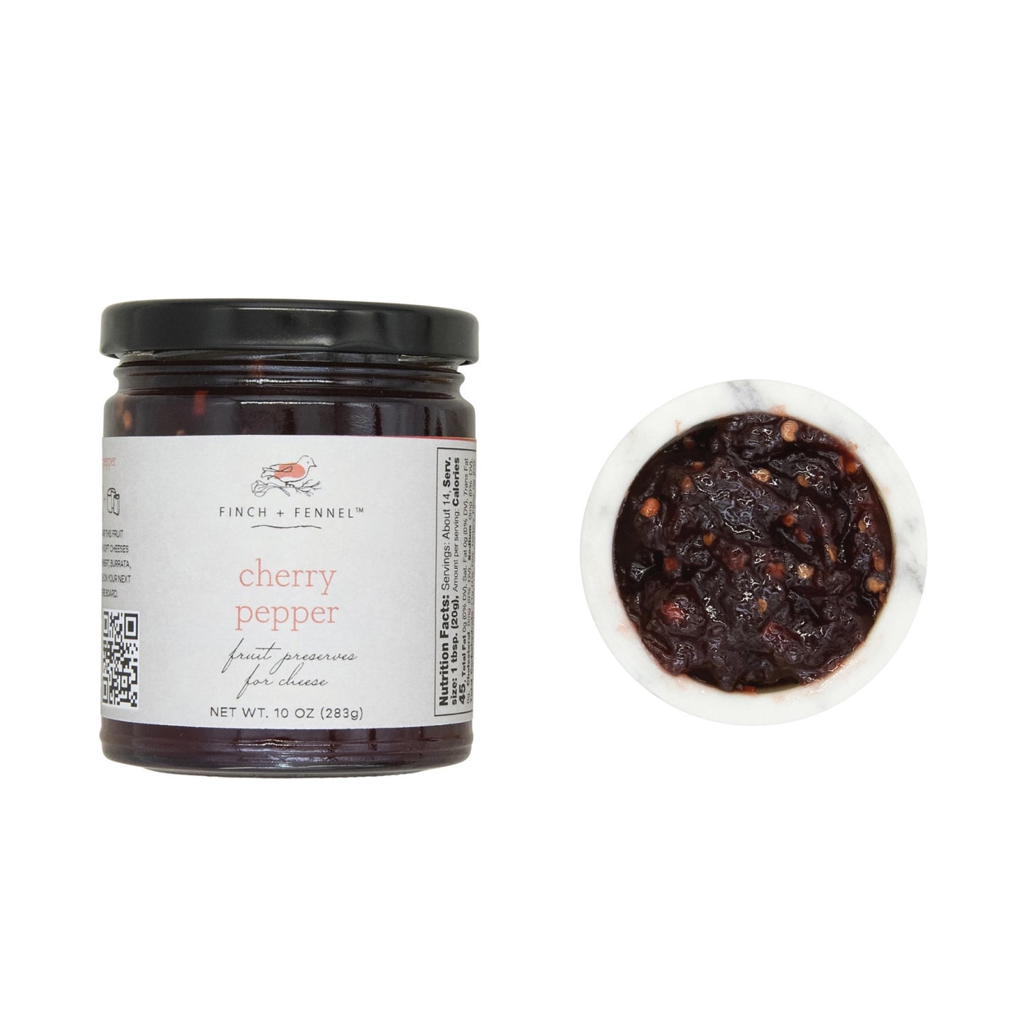 Finch & Fennel Preserves Hot Pepper Cherry