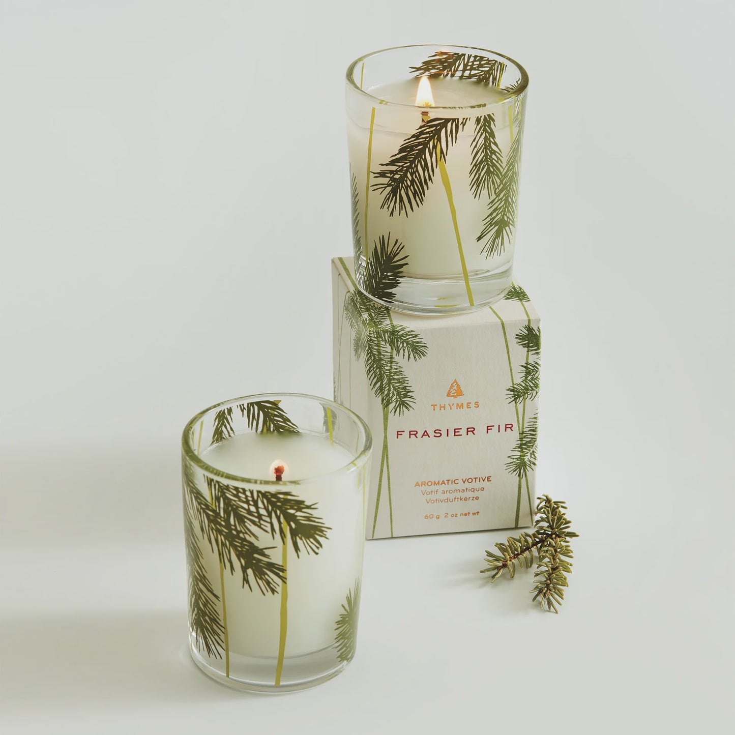 Frasier Fir Votive Pine Needle