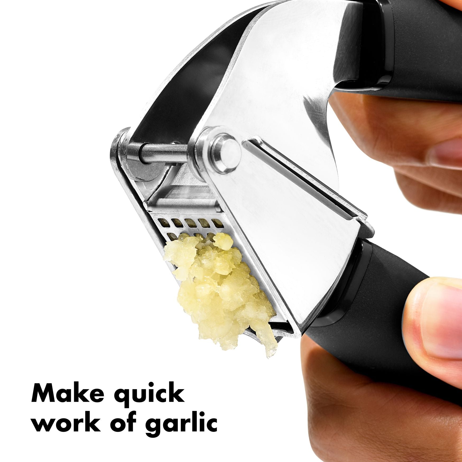 OXO Soft-Handled Garlic Press