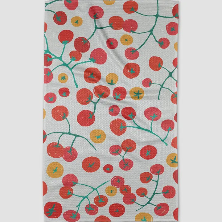 Geometry Dishtowel Ripe