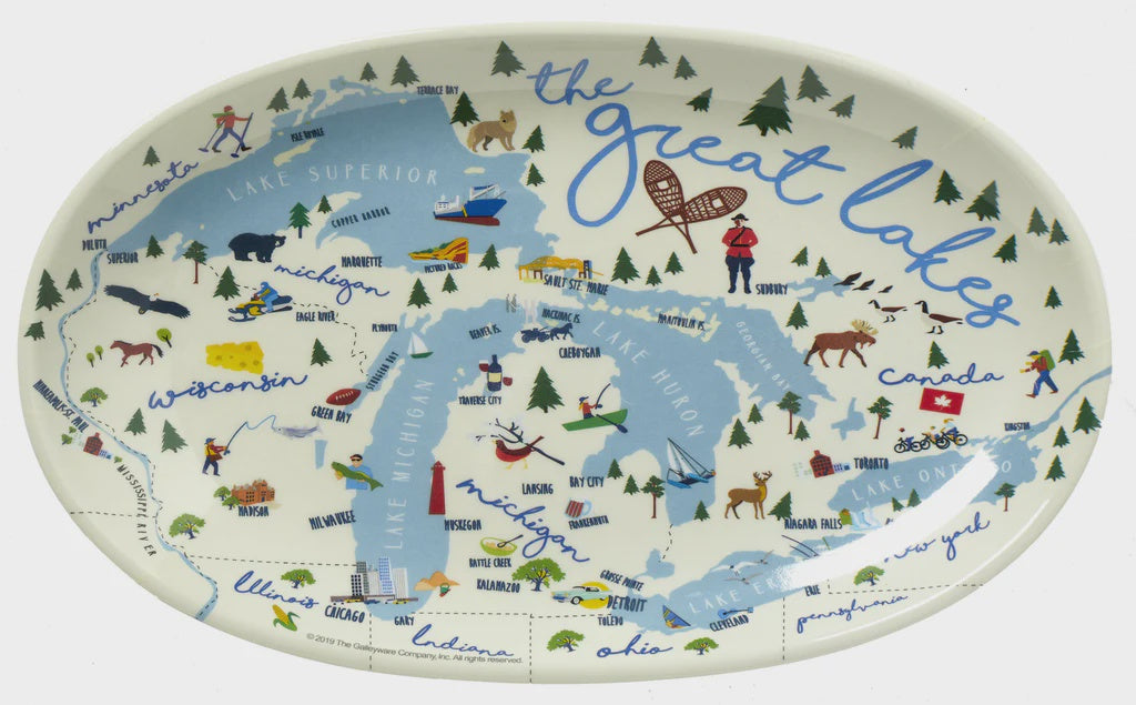 Great Lakes Tidbit Tray