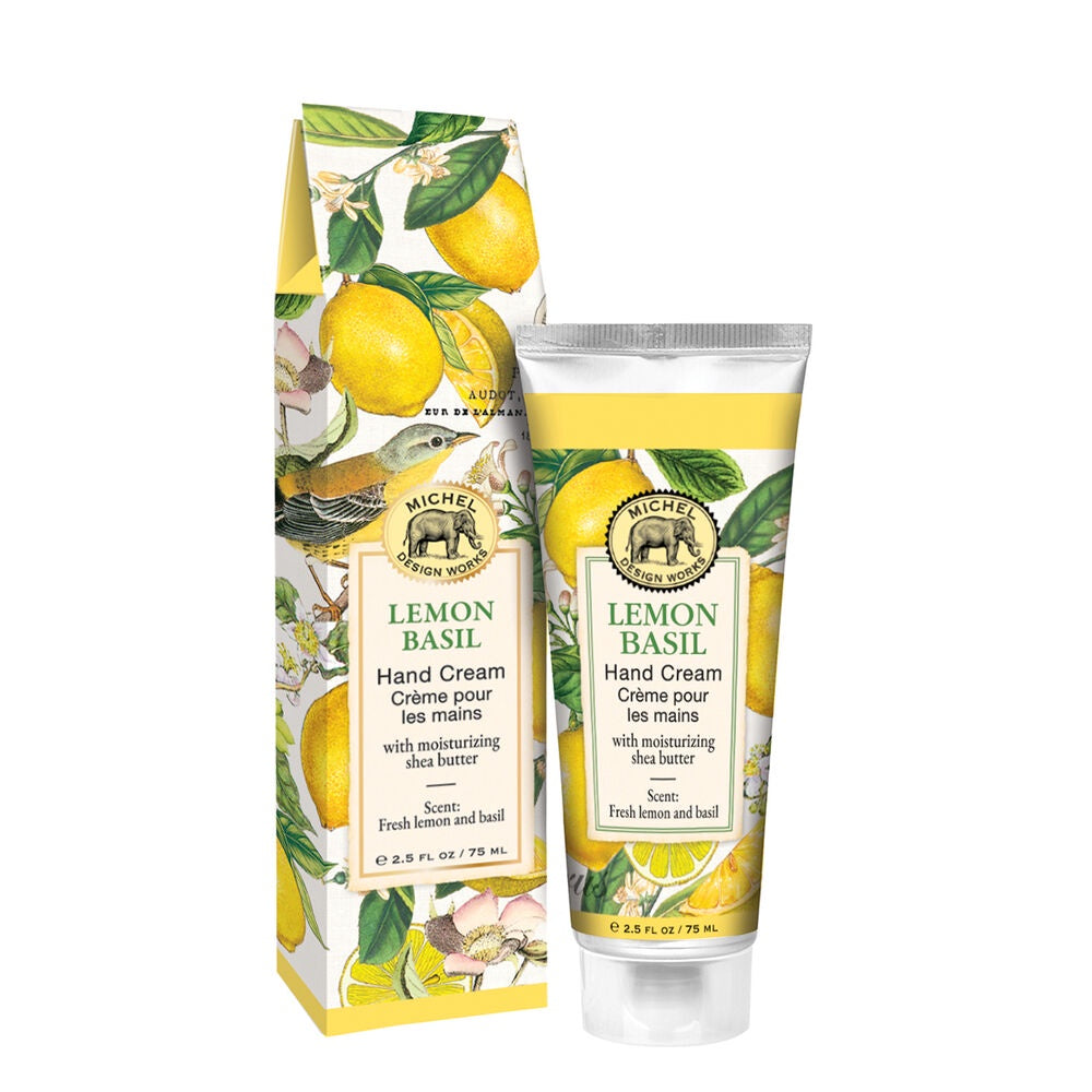 Michel Hand Cream Lemon Basil Large