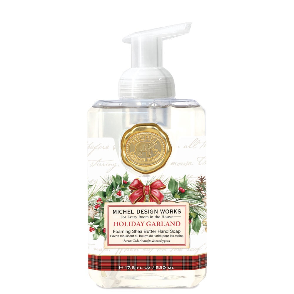 Michel Foaming Soap Holiday Garland
