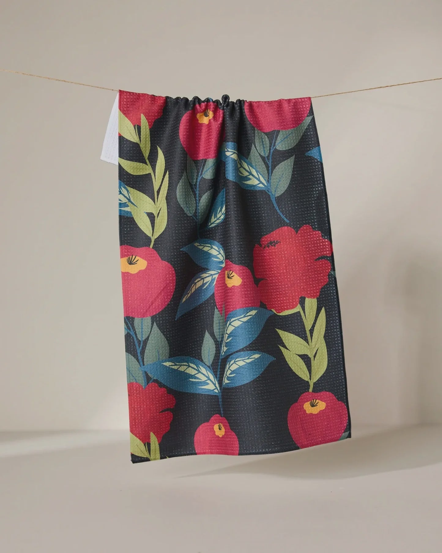 Geometry Dishtowel Lovely Night