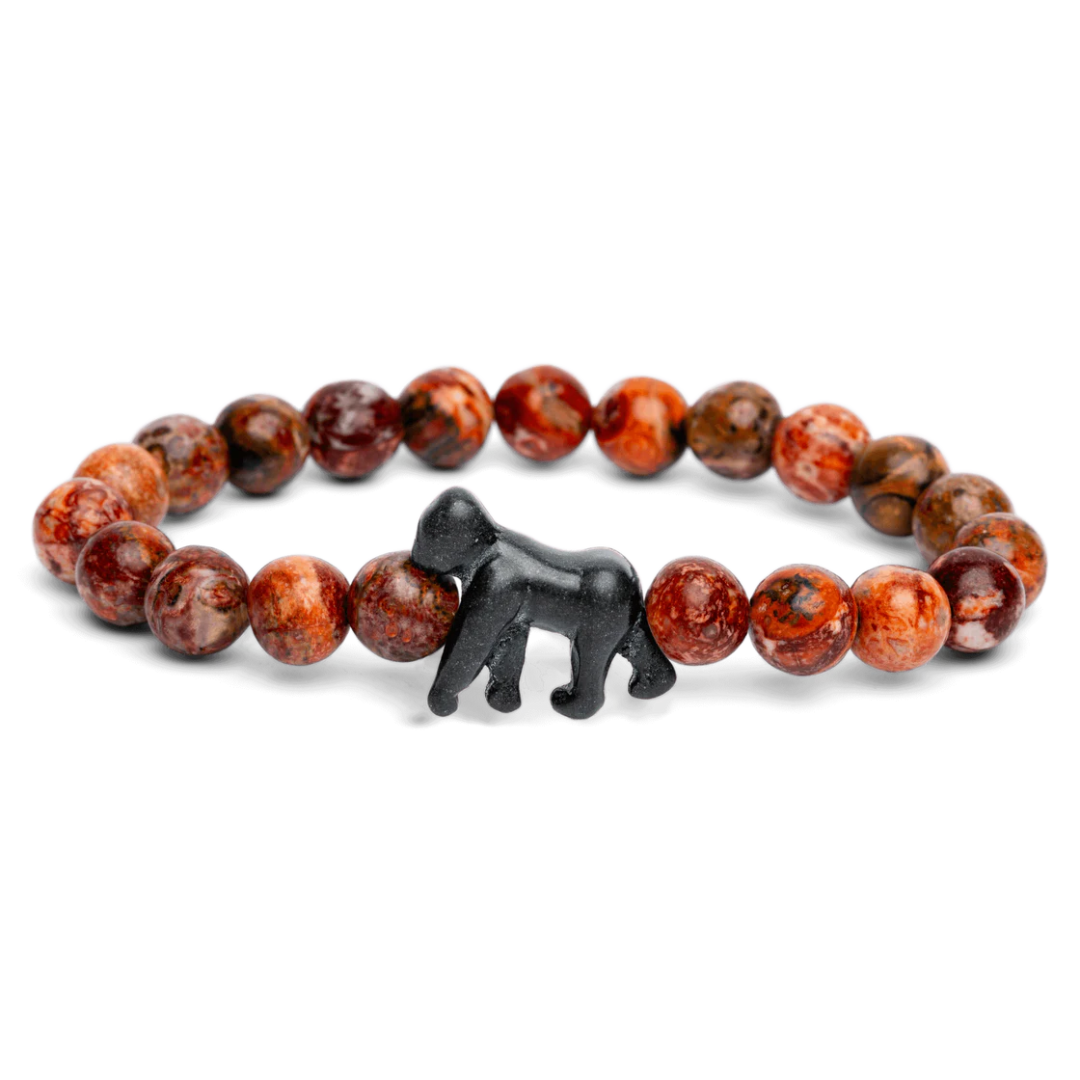FAHLO BRACELET TRAVERSE GORILLA MOUNTAIN STONE