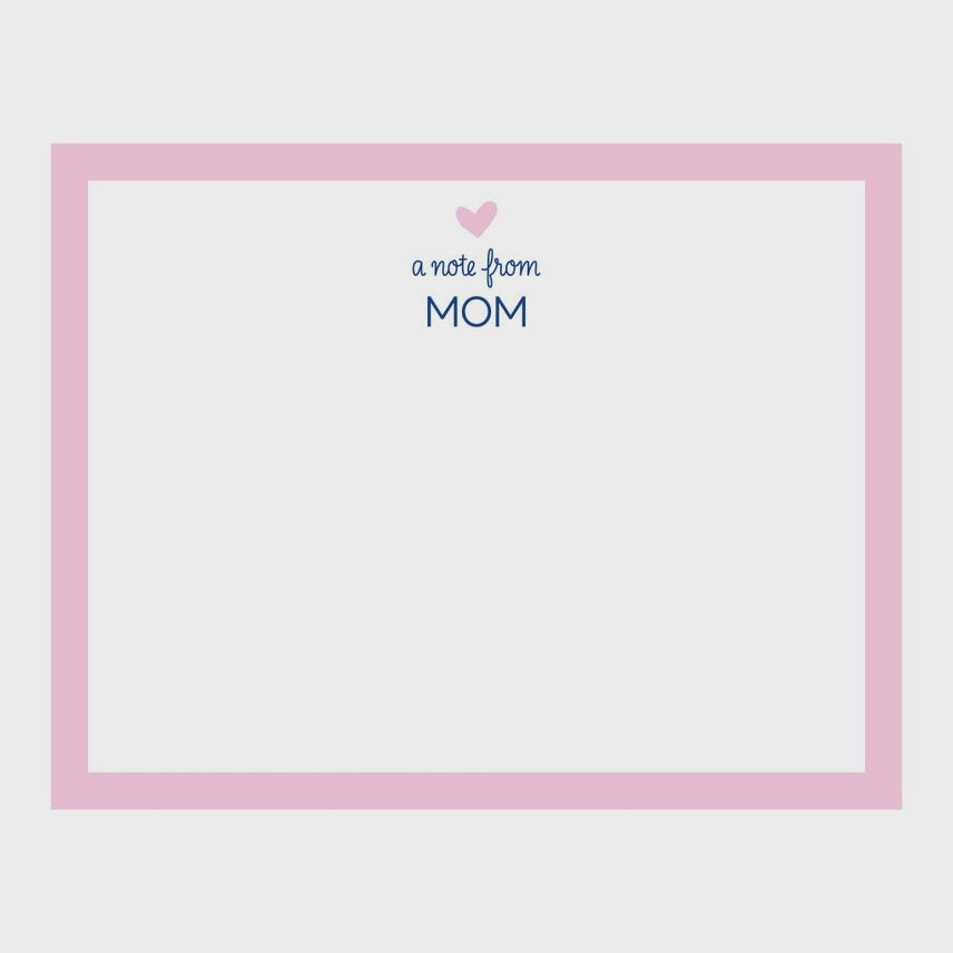Notecards A Note From Mom