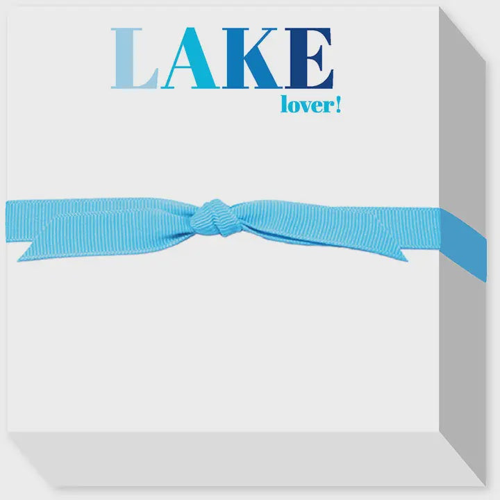 Lake Lover Chubbie Notepad