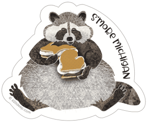 Michigan Themed Stickers