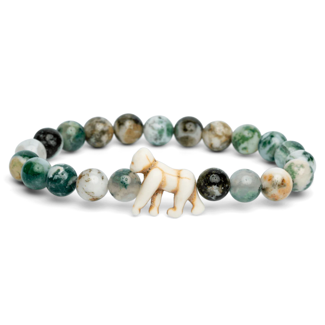 FAHLO BRACELET TRAVERSE GORILLA RAINFOREST GREEN