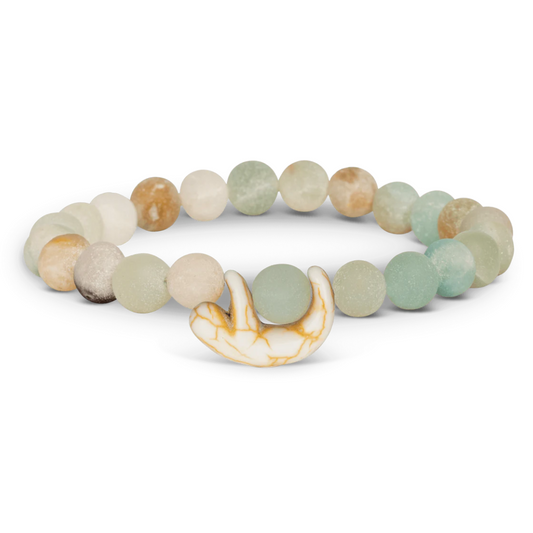 Fahlo Wander Bracelet - Sloth with Sky Stone