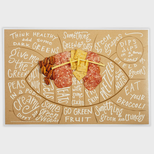 Charcuterie Cheat Sheet | Football