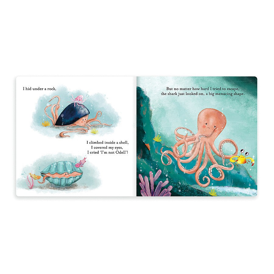 Jellycat Book The Fearless Octopus