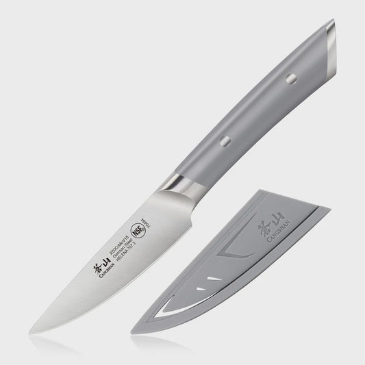 Helena Paring Knife 3.5in Gray Handle