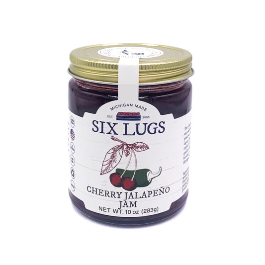 Six Lugs Cherry Jalapeno Preserves
