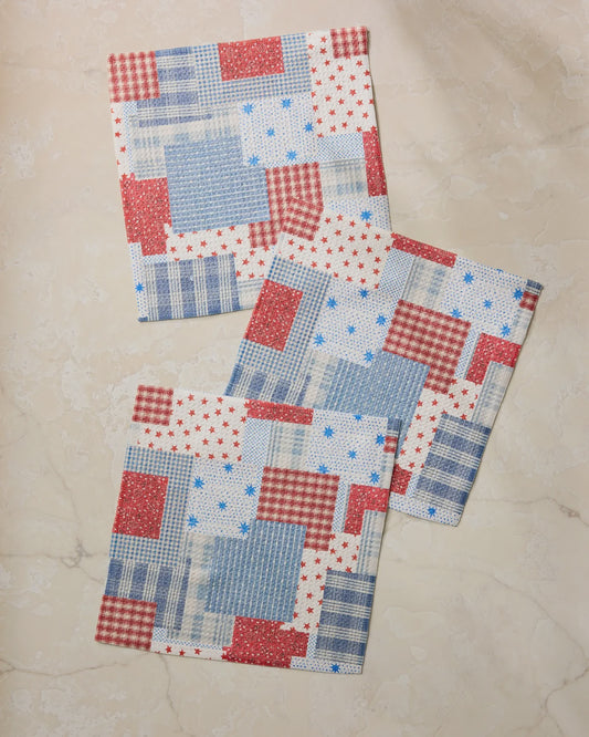 Dishcloth Stars and Stitches
