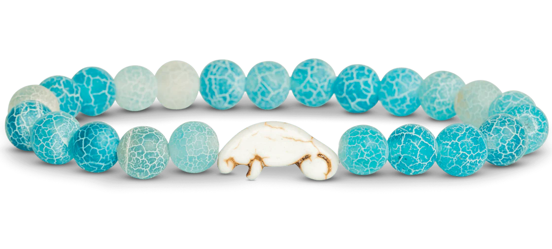 Fahlo Bracelet - Manatee Aqua Blue