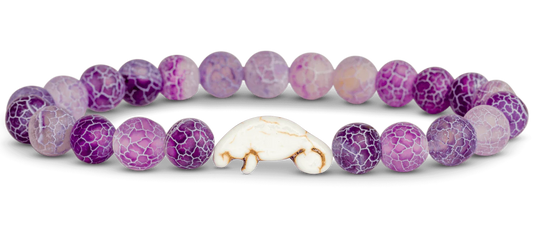 Fahlo Bracelet - Manatee Coral Violet