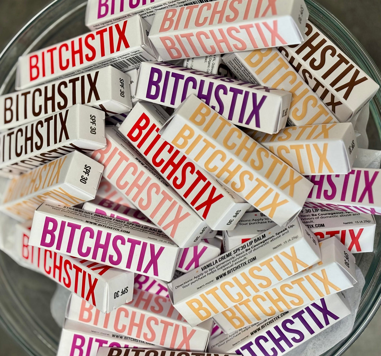 BITCHSTIX SPF 30 Lip Balms Strawberry Dragonfruit