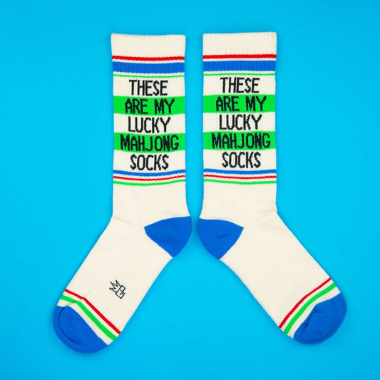 Gym Crew Socks Lucky Mahjong