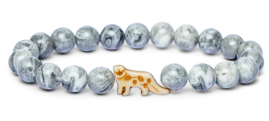 Fahlo Bracelet - Snow Leopard Alpine White