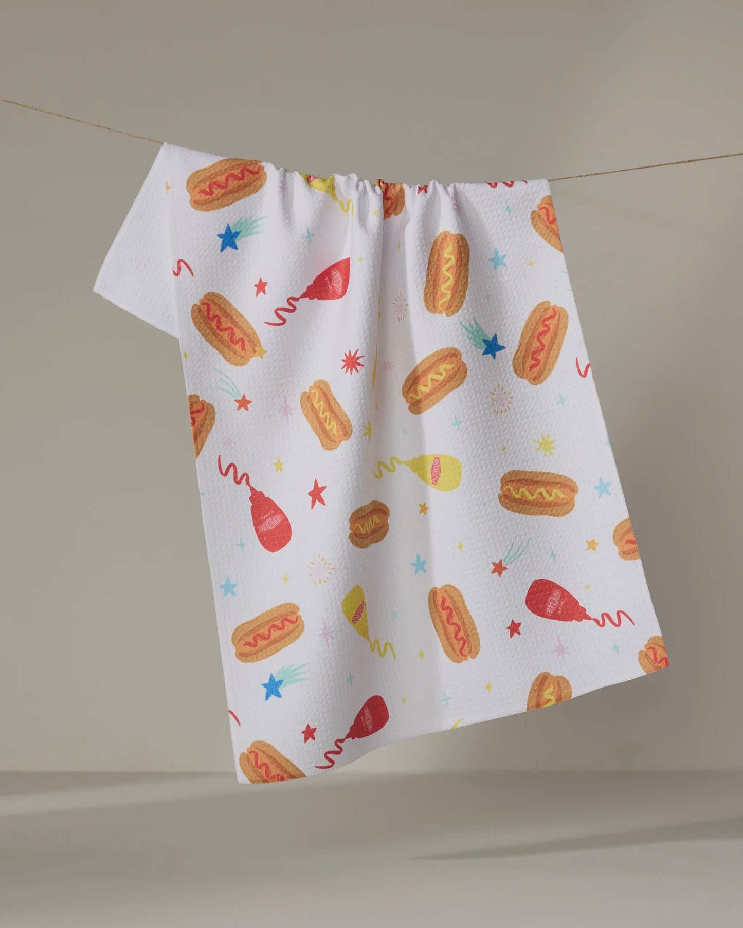 Geometry Dishtowel Rocket Relish