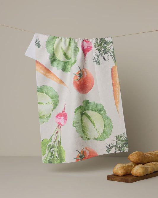 Dishtowel Spring Produce