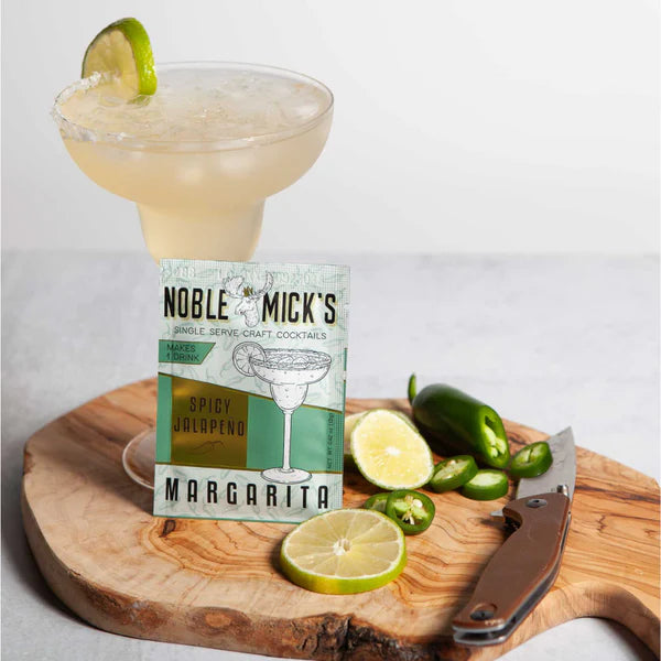 Noble Mick's Margarita Spicy Jalapeno Drink Mix