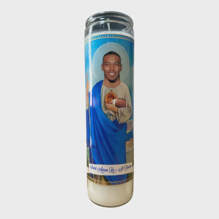 Amon-Ra St. Brown Devotional Prayer Candle