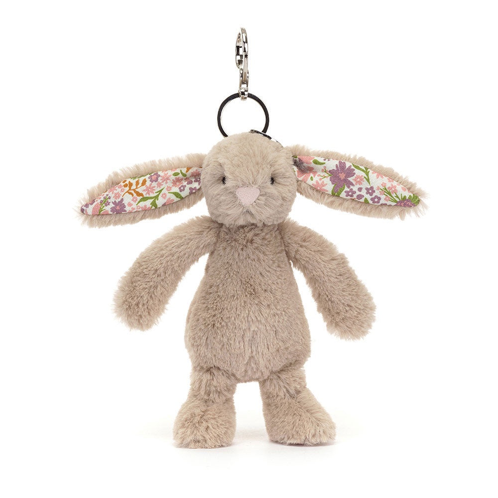 Jellycat Bag Charm Bunny Blossom Beige