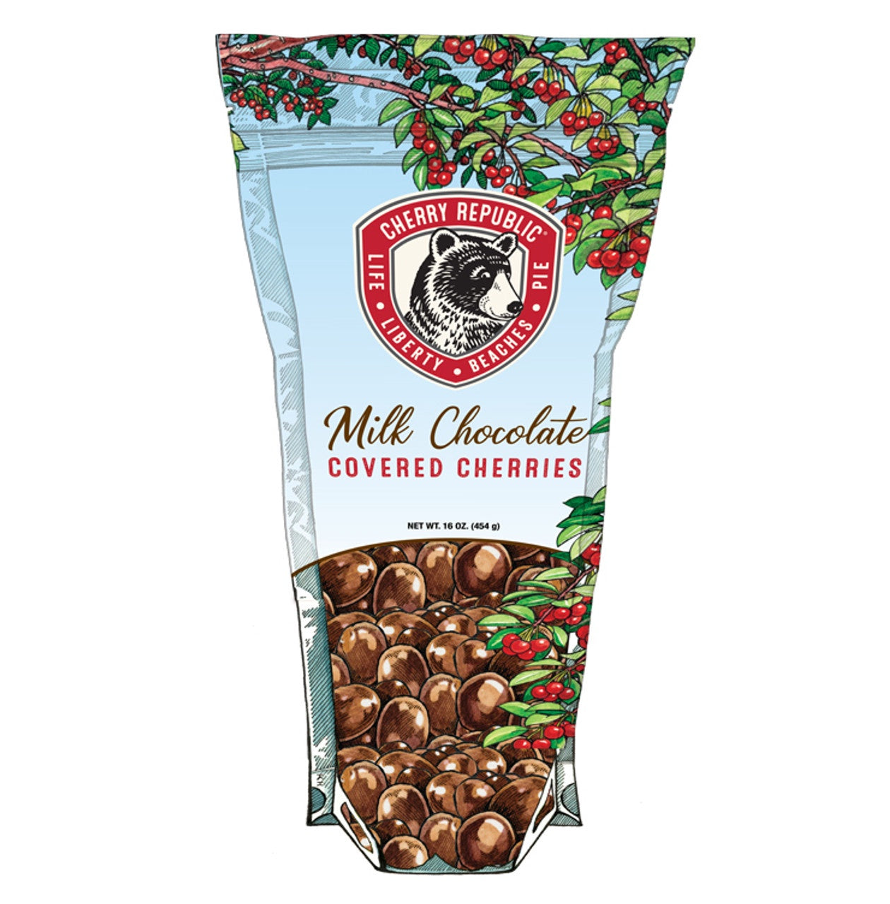 Cherry Republic Milk Choco Covered Cherries 8oz