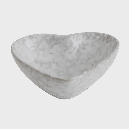 Stoneware Heart Bowl