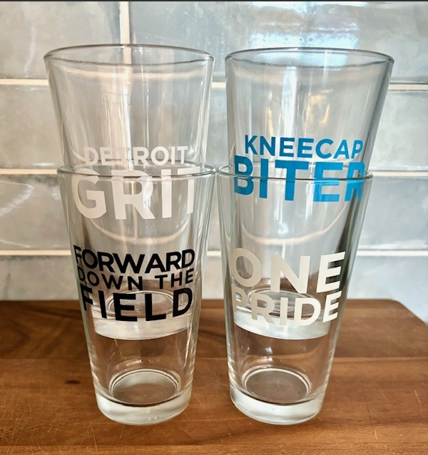 Exclusive-Heart of Lions Glassware Set 4