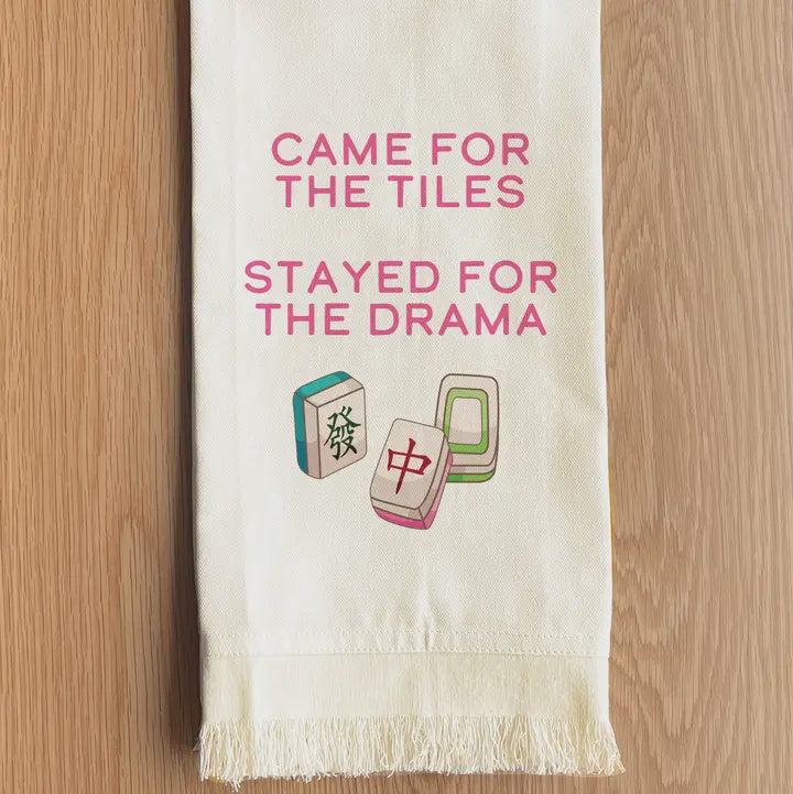 Dishtowel Came for the Tiles