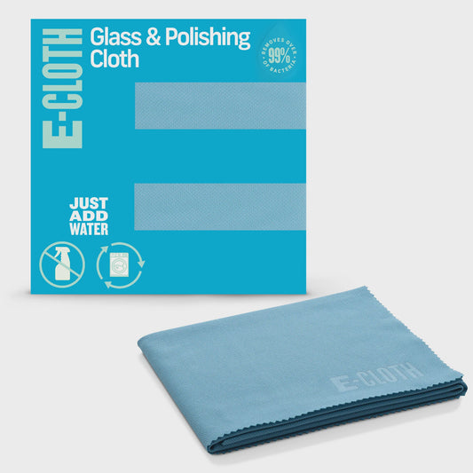 E-Cloth Glass & Polishing Cloth Blue