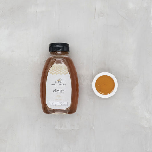 Finch and Fennel Clover Honey 16oz